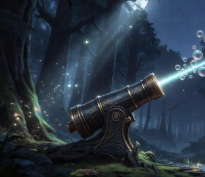 Ukázka míření bublin v Bubble Witch 3 Saga s cílovou čarou